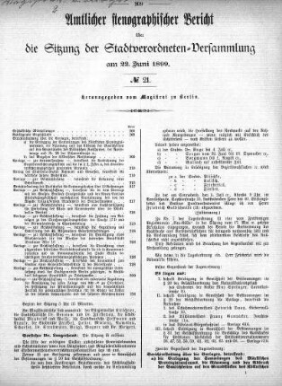 No. 21, 22. Juni 1899