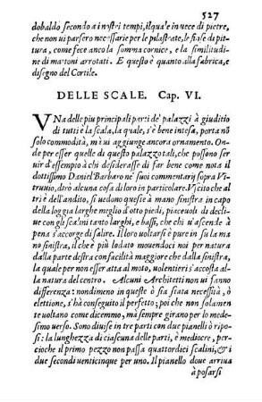 Delle Scale. Cap. VI.