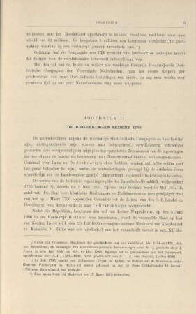 Hoofdstuk II. De regeeringen sedert 1796