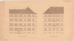Fassade nach der Lipsius/Nobbestraße, Leipzig: Ansicht