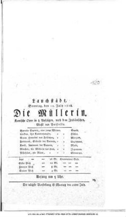 Die Müllerin