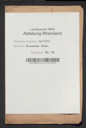 Brauweiler, Herrschaft