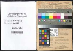 Entnazifizierung Otto Bianki , geb. 19.04.1897 (Postbeamter)