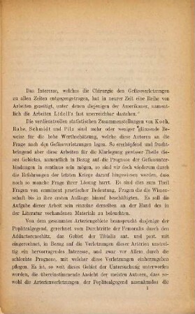 Untersuchungen über die Verletzungen der Arterien des Unterschenkels : Dorp. Inaug. Diss.