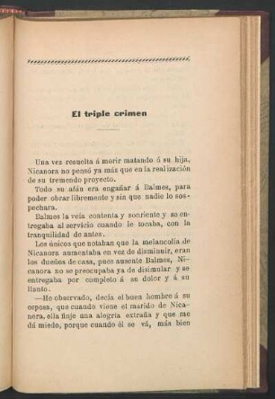 El triple crimen