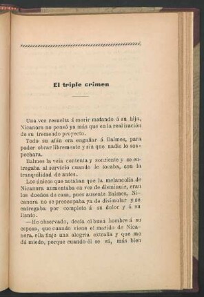 El triple crimen