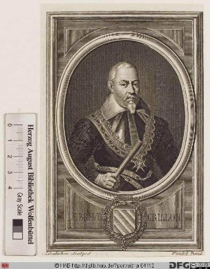 Bildnis Louis des Balbes de Berton de Crillon, gen. "le brave Crillon"