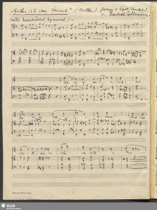 Notenhandschrift