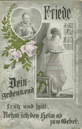 Friede - Dein-gedenkend [...]