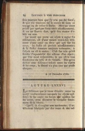 Lettre LXXXVI-XC