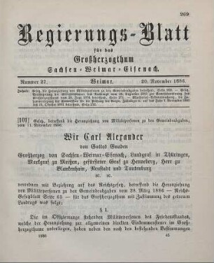 101. Gesetz, die Heranziehung der Militärpersonen zu den Gemeindeabgaben betreffend