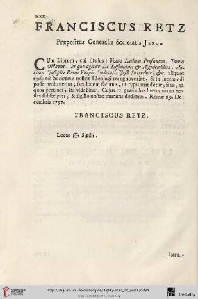 Franciscus Retz
