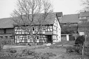 Fachwerkhaus (Fachwerkhaus); Hünfeld, Georgstraße 19