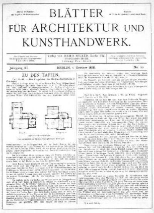 No. 10, 1. October 1898