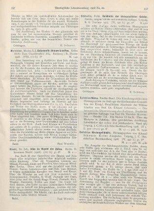 558-560 [Rezension] Schwartz, Eduard (Hrsg.), Eusebius Kirchengeschichte. Kleine Ausgabe