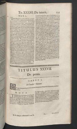 Titulus XXXVII.