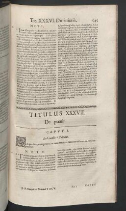 Titulus XXXVII.