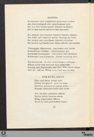 Die Schlange