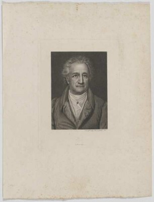 Bildnis des Johann Wolfgang von Goethe