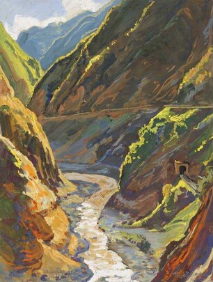 Chiffaschlucht bei Blida (Algier)