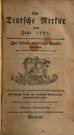 Der teutsche Merkur. 1782, 3/4