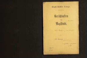Bockler, Cords Rochter gegen Lüdeking, Johann betr. Eheversprechen (B 48) 1628