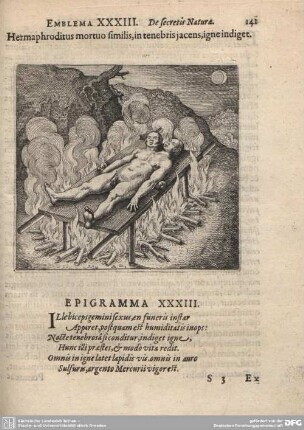 Emblema XXXIII. De secretis Naturae.