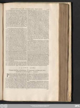 Caput XXVII. Solvuntur obiectiones adversariorum, & examinantur traditiones quas extra Scripturam ad salutem necessarias, contendunt.