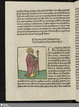 Von dem lieben heiligen harren unn bischoff sant Cunrat sein histori