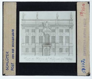 Berlin, Alte Post / Palais Kolbe-Wartenberg,unidentifiziert, Alte Post / Palais Kolbe-Wartenberg (Druck)