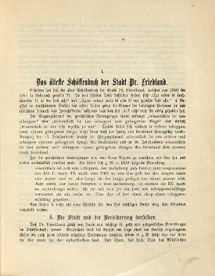 Programm des Vollberechtigten Königlichen Progymnasiums zu Pr. Friedland : für das Schuljahr .... 1890/91