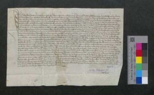 Schneider Hans zu Herbolzheim schwört Wolf von Hürnheim zu Dautenstein, Ritter und Pfandherrn zu Kürnberg und Kenzingen, Urfehde wegen Fischereivergehens.