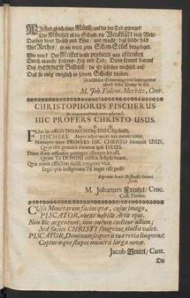Cusa Monetarum facies quae, cujus imago, [...]