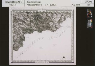 Topographischer Atlas des Königreichs Sachsen (Oberreitscher Atlas 1819-1860, Umdruckausgabe); Altenberg