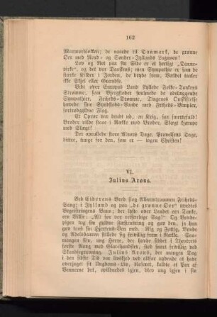 VI. Julius Arons.