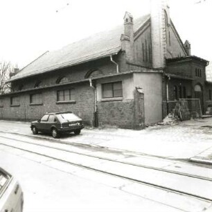 Cottbus, Lutherstraße. Turnhalle der Realschule (1886)