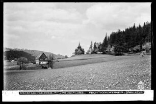 Rehefeld im Erzgebirge mit Jagdschloss, Frontkämpferheim Stahlhelm
