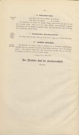 IX. Seeschiffer-Armenkasse.