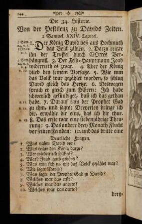 144-146, Die 34. Historie