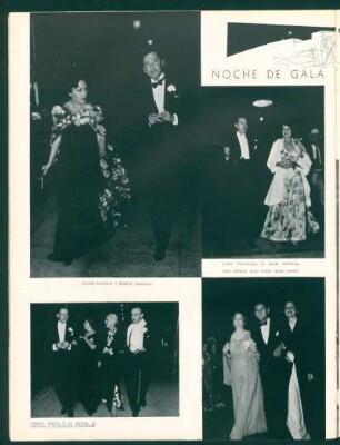 Noche de gala en el cinematógrafo de Hollywood