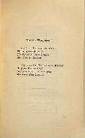 Nachgelassene Gedichte, Skizzen vom Genfersee und Novellen