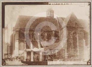 Chor und Querhaus der Adalbertkirche Breslau von N