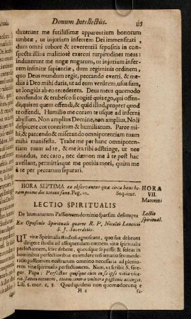 115-121, Lectio Spiritualis
