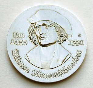 5-Mark-Stück zum 450. Todestag von Tilmann Riemenschneider