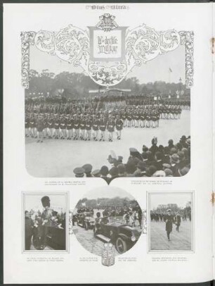 El desfile militar en el hipódromo