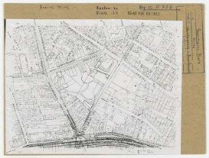 Hauptverkehrsstraßenplanung im Umfeld des Rosenthaler Platzes. Berlin, Mitte, Wilhelm-Pieck-Straße (Torstraße)/Rosenthaler Platz