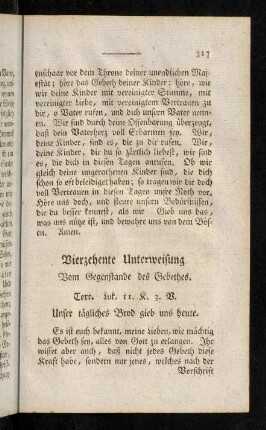 317-332, Vierzehnte Unterweisung.