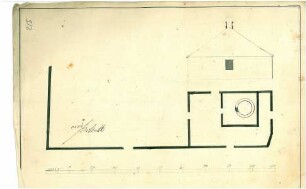 Zwei Baugesuche (Blatt 209 bis 216)