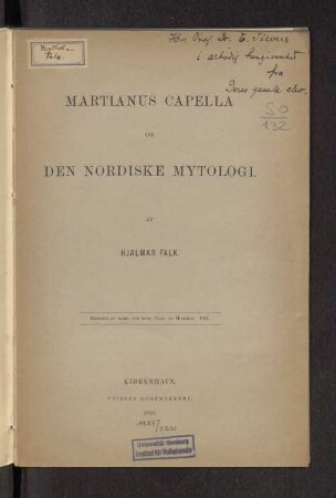 Martianus capella og den nordiske mytologi