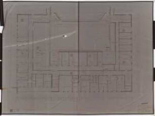 Stadttheater, Krefeld: Grundriss 2. Obergeschoss 1:50